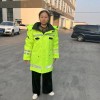 批發交通執勤反光防汛加絨棉衣雨衣救援加厚防雨服防寒保暖成人男